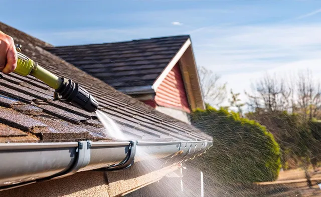 <p>Gutter Cleaning</p>
