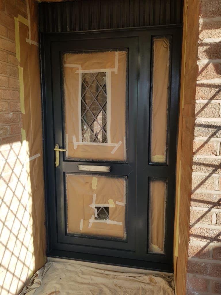 UPVC Spraying for Windows and Doors