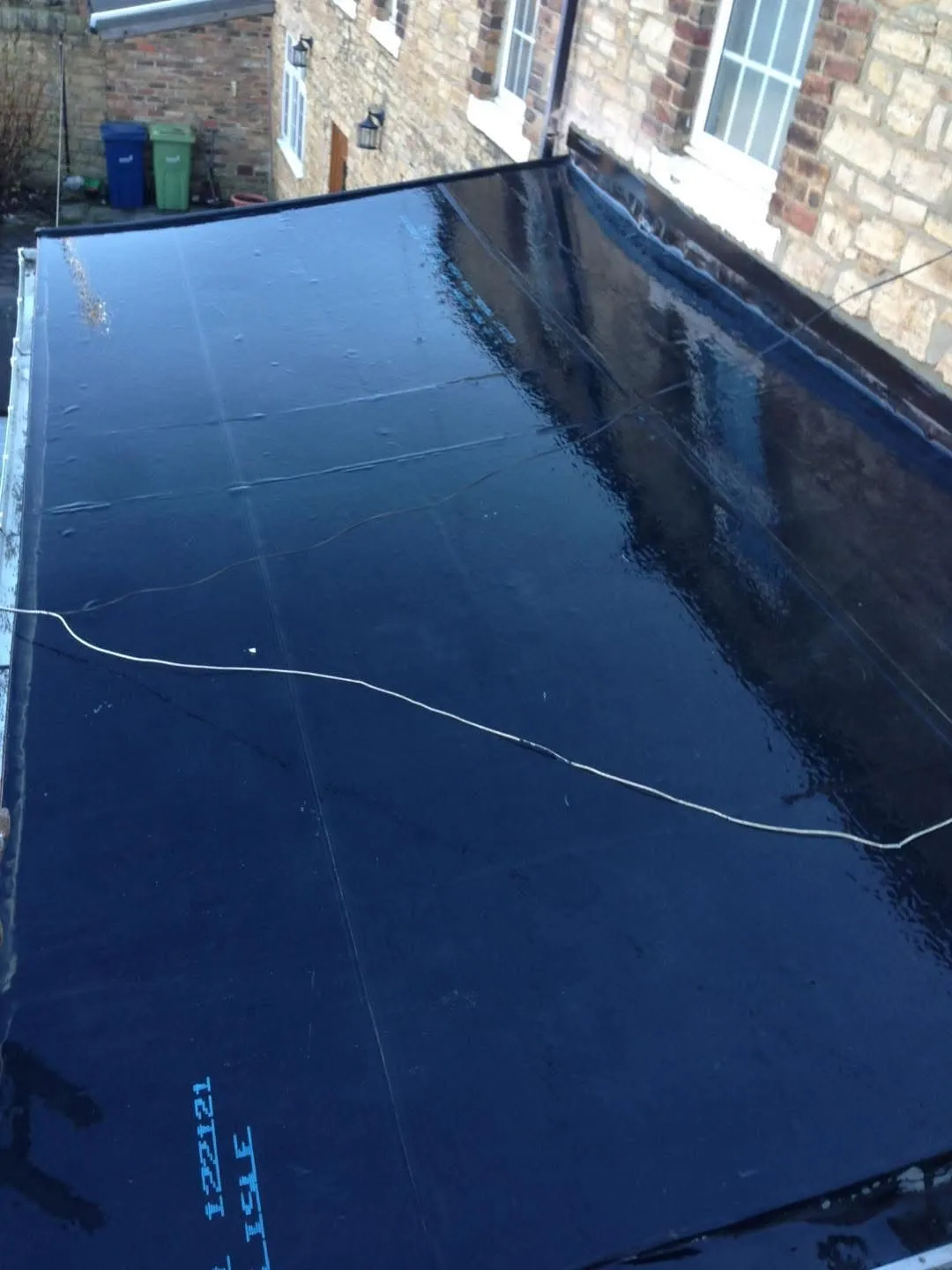 Flat roofing