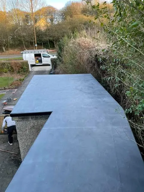 Flat roofing